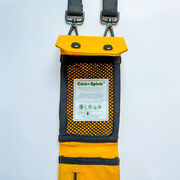 Yellow cotton phone wallet